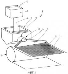 Литейная установка с устройством подачи на литейную ленту (патент 2471588)
