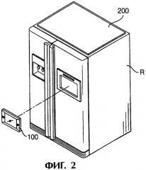 Холодильник с сетевой панелью, подключенный к интернет, и способ его работы (патент 2267803)