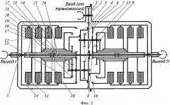 Дифференциальный механизм для привода колес или мостов транспортного средства (патент 2520224)