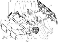 Устройство для распределения и подачи воздуха в салон автомобиля (патент 2347687)