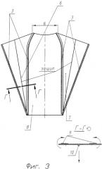 Конструкция распаха для гидротермокостюма гткс-р (патент 2286916)