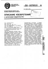 Генератор функций уолша (патент 1070531)