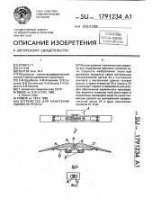 Устройство для нанесения смазки на рельсы (патент 1791234)
