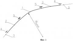 Конструкция железнодорожного пути в кривых (патент 2478149)