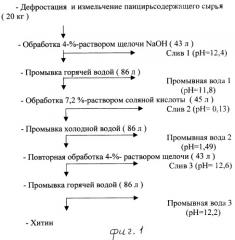 Способ очистки сточных вод производства хитина из панциря ракообразных (патент 2263079)