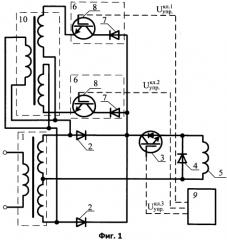 Выпрямительная установка возбуждения электровоза на igbt модуле со способом защиты от коммутационных перенапряжений (патент 2565633)