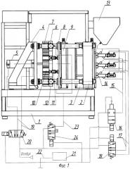 Полуавтомат для изготовления инжекционным формованием газифицируемых моделей (патент 2314198)