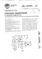 Система подачи топлива дизельного двигателя (патент 1343080)