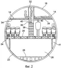 Компоновка верхней части кабины летательного аппарата (патент 2385825)