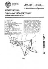 Устройство для снятия слоя кожуры плодов (патент 1291113)