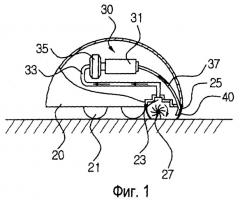 Пылесос-робот, создающий возмущения посредством воздуха (патент 2251958)
