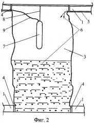 Способ возведения закладочного массива из твердеющей закладки в подземных горных выработках (патент 2418954)