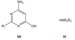 Производные 4-аминопиримидина (патент 2489430)