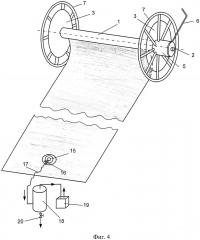 Устройство для свертывания эластичных резервуаров (патент 2616837)
