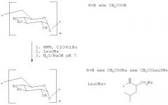 Декстран, функционализированный гидрофобными аминокислотами (патент 2476437)