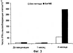 Вакцина на основе пептидов сурвивина (патент 2396088)