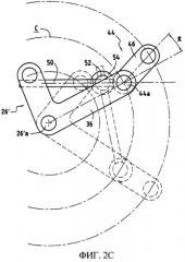 Система управления ступенями лопаток статора турбореактивного двигателя с изменяемым углом установки (патент 2396438)