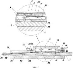 Датчик на поверхностных акустических волнах для беспроводного пассивного измерения перемещений (патент 2586086)