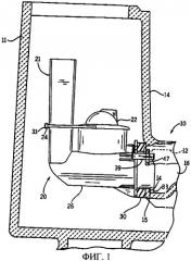 Система крепления промывочного клапана (патент 2306390)