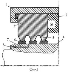 Магнитожидкостное уплотнение вала (патент 2286497)