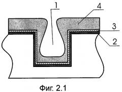 Способ заполнения углублений проводящим материалом (патент 2258274)