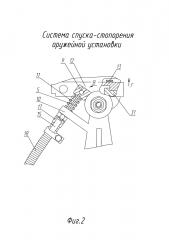 Система спуска-стопорения оружейной установки (патент 2626786)