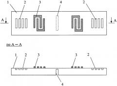 Резонатор на поверхностных акустических волнах с канавками (патент 2366078)