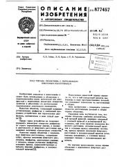 Оправа объектива с переменным фокусным расстоянием (патент 877457)