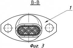 Муфта кабельного ввода для погружного электродвигателя (патент 2319268)