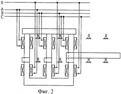 Трехфазное устройство для регулирования напряжения (патент 2395894)