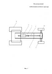 Регулятор осевой стабилизации колёсного трактора (патент 2590786)
