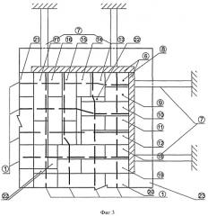 Армокаменный ленточный фундамент небольших зданий и сооружений (патент 2394963)