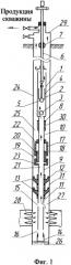 Глубинно-насосная установка для подъема продукции по эксплуатационной колонне скважины (патент 2361115)