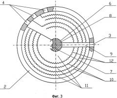Классификатор мелкодисперсного порошка в газовой среде (патент 2300428)