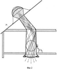 Устройство солнечного освещения "гелиолампа" (патент 2483242)