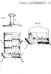Прибор для дезинфекции и дезинсекции помещений путем сожигания серы (патент 1610)