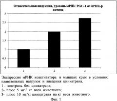 Вещество, стимулирующее экспрессию гена коактиватора pgc-1α (патент 2559779)