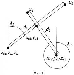 Способ измерения пространственных координат цели в многопозиционной системе двухкоординатных рлс (патент 2581706)