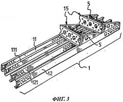 Конструкция формы для изготовления лестниц и лестничных площадок, способ изготовления такой конструкции и способ ее использования (патент 2525407)