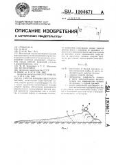 Способ намыва хвостохранилищ (патент 1204671)