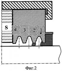 Самозаправляющееся магнитожидкостное уплотнение вала (патент 2296901)