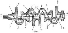 Отлитый полый коленчатый вал и способ его изготовления (патент 2331495)