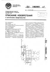 Механизм резания круглопильного станка (патент 1463481)