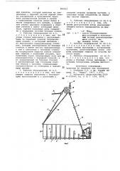 Рабочее оборудование драглайна длятранспортирования насыпногоматериала (патент 806823)