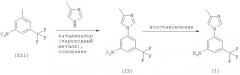 Способ получения 5-(4-метил-1н-имидазол-1-ил)-3-(трифторметил)бензамина (варианты) (патент 2446162)