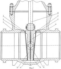 Клиновая задвижка с упругим клином (патент 2306471)
