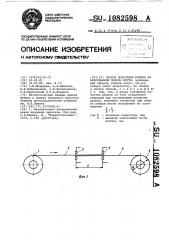 Способ получения рулона из непрерывной полосы жести (патент 1082598)