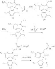 Фосфатные производные фтороксиндолов и способ лечения с их использованием (патент 2312857)