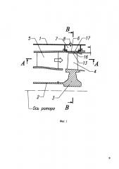 Осевая турбина газотурбинного двигателя (патент 2613104)