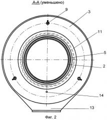 Уплотнительное устройство вращающейся печи (патент 2283996)